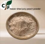 freeze-dried peach powder